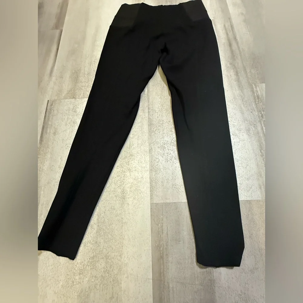 Zara Kids Black Leggings with Stylish Panels